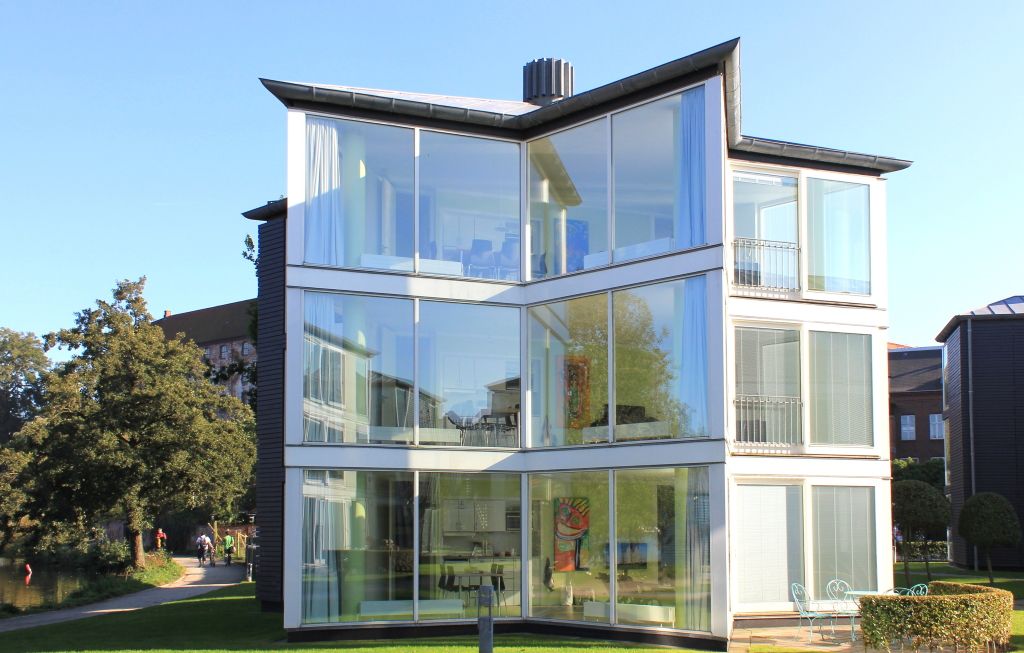 Hedendaagse glaspartij